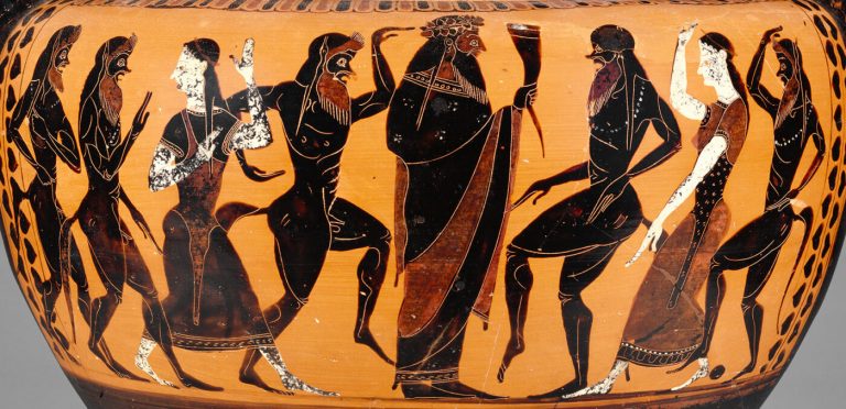 Black-Figure Column Krater