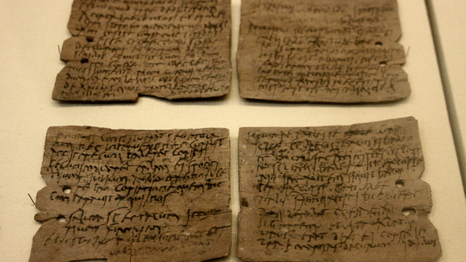 prehistoric writing