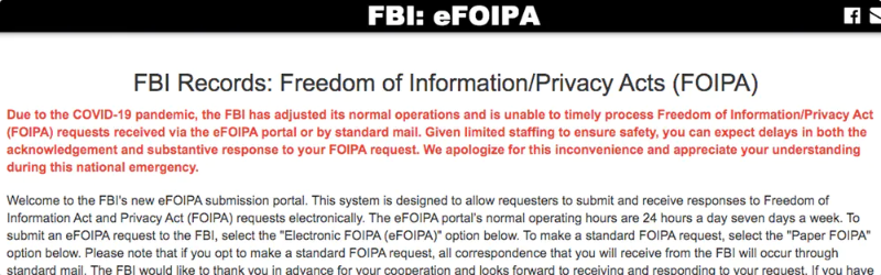 Government Secrecy Is Growing during the Coronavirus Pandemic