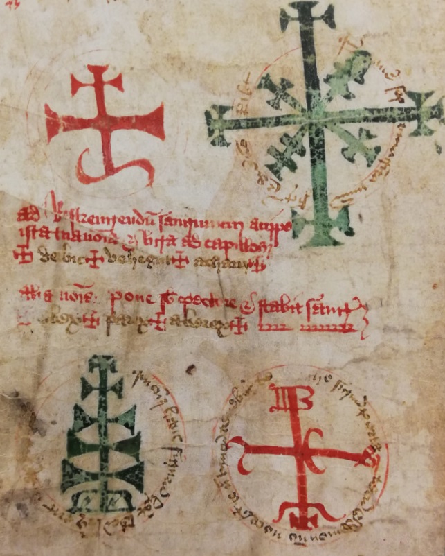 Magical seals in an English Book of Hours - Medieval manuscripts blog