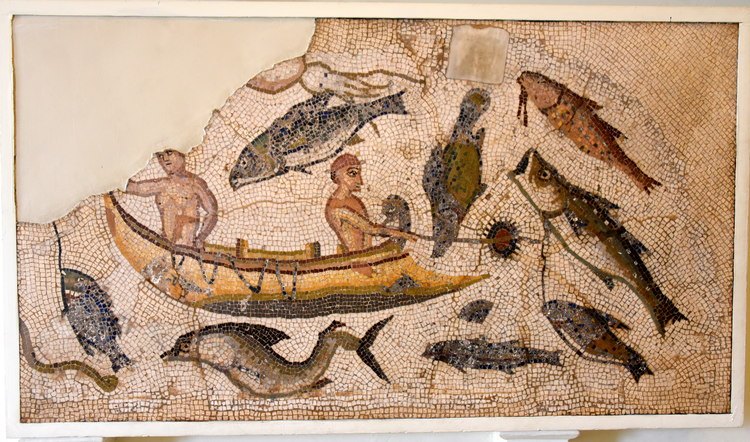 ancient greek fish art