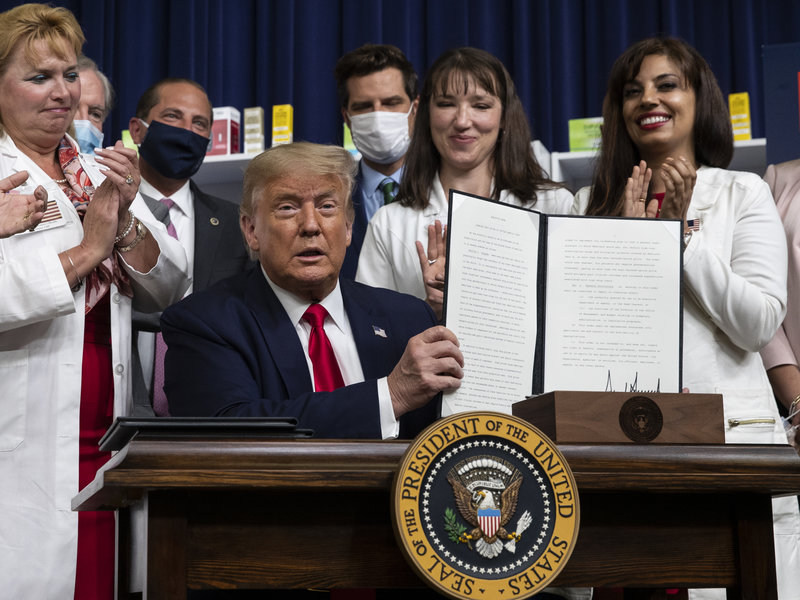 All Bark, No Bite: Trumps Holds Order on Prescription Drug Pricing