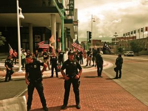 Inciting Violence to Retain Power: Trump's Dog-Whistle to Violent Alt-Right Groups 7 093020-01-Politics