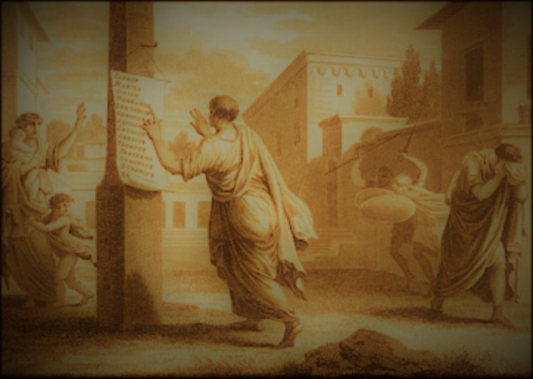 Proscriptio: Stripping Political Opponents of Power in Ancient Rome 33 110720-07-History-Rome