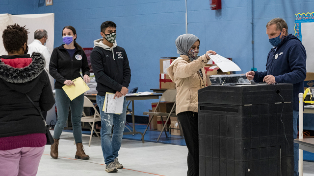 Political Division Is Sharp in the United States