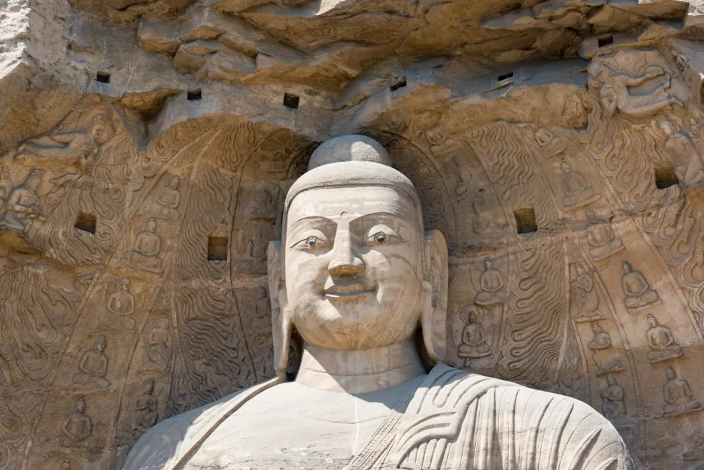 Buddha, Cave 20 at Yungang, Datong, Chin