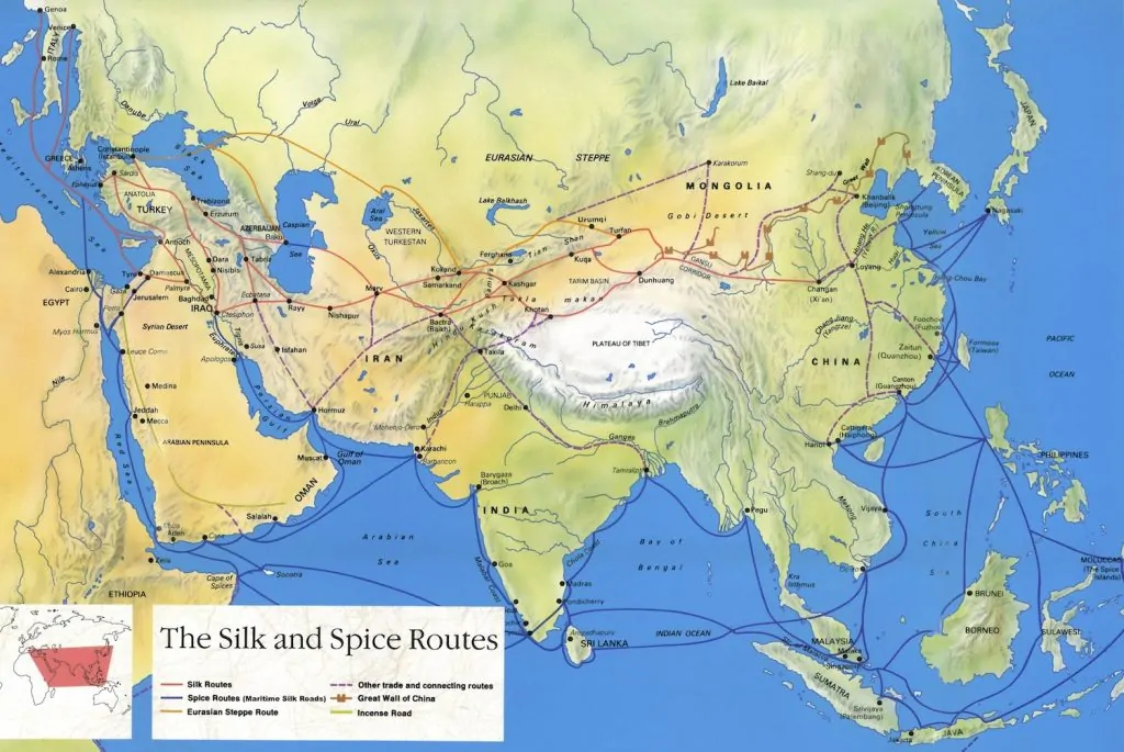 Silk and Spice Routes