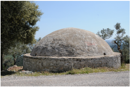 Ottoman cistern located near Bodrum, Turkey.