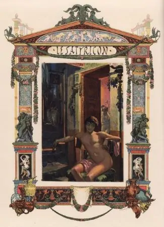A modern illustration of the Satyricon
