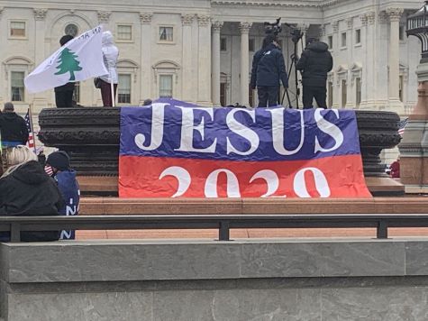 Violent Capitol Mob Attacked under Christian Flags and Banners