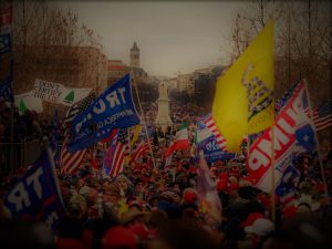 When White Extremism Seeps into the Mainstream 4 Trump Supporters Hold "Stop The Steal" Rally In DC Amid Ratification Of Presidential Election