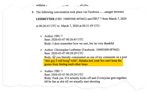 The Boogaloo Bois Have Guns, Criminal Records, and Military Training