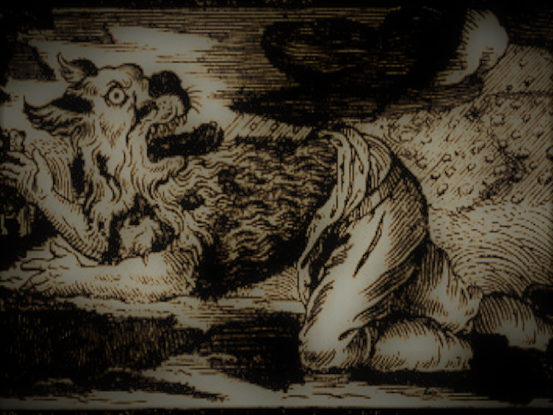 ancient werewolf drawings
