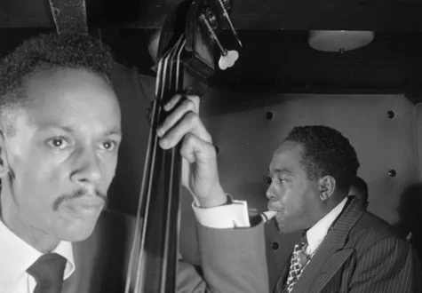 Tommy Potter, Charlie Parker and Max Roach, Three Deuces, New York , 1947