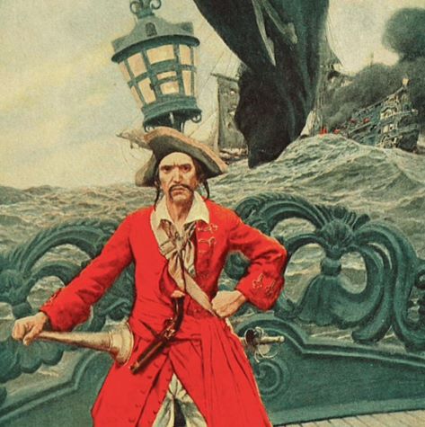 Ah, the pirate life: Tobacco, ale — and fine dinnerware