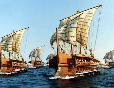 Roman warship cloak pin - Hands on History