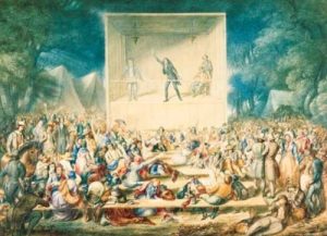 From Theocracy in the Early Colonies to Freedom and Church-State Separation