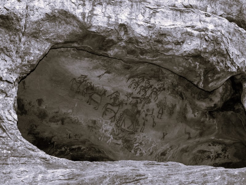 The Bhimbetka Cave Paintings From Prehistoric India The Bhimbetka Cave Paintings From Prehistoric India