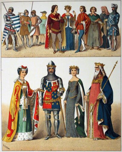 Trends and Uses in Fashion and Clothing of Medieval England ...
