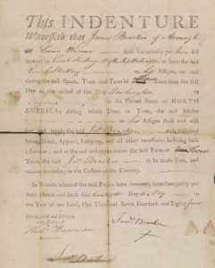Indentured Servitude in Colonial British America