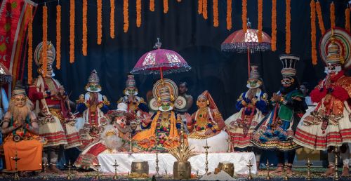 Kathakali Dance and Masks from Classical India