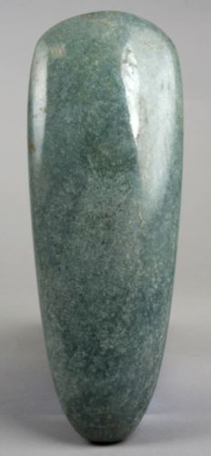 Chalchihuitl: Jade, Sacred Power, Trade, and Status in Ancient Mesoamerica 4 A polished jade celt or ceremonial axehead from the Olmec civilization of Mesoamerica