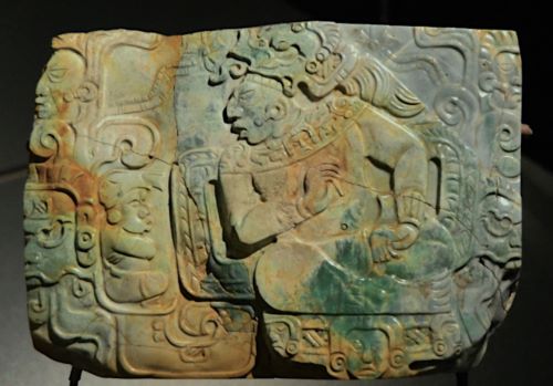 Chalchihuitl: Jade, Sacred Power, Trade, and Status in Ancient Mesoamerica 7 A Maya jade plaque from Nebaj, Guatemala. Created around 600