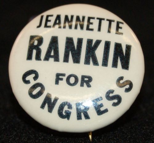 A century ago, women moved from lobbying Congress to serving in it, when Jeannette Rankin successfully ran for a Montana seat in the House.