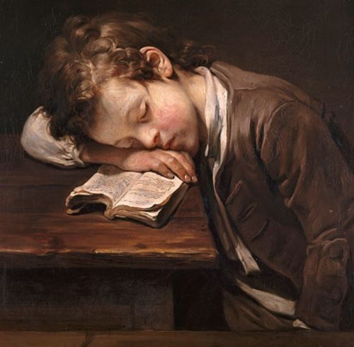 Vacations, Drinks, and Games: Entertainment in Early Modern North American New France 28 Little idler, painting by Jean-Baptiste Greuze, 1755