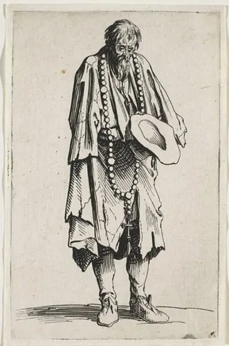 Beggar with a Rosary