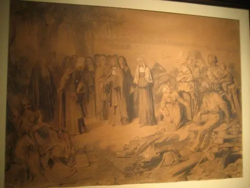 Arrival of the Ursulines in New Orleans, 1727 (19th century depiction)