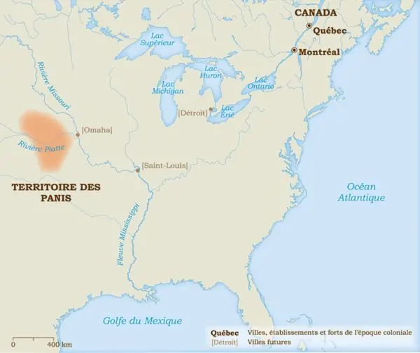 The Panis territory