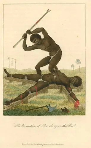 The Execution of Breaking on the Rack, 1796,