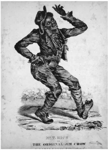 Thomas Dartmouth Rice as Jim Crow