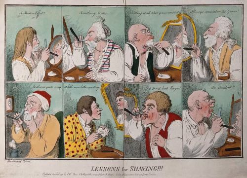 Ragged Beards or Smooth Skins: The Changing Face of Men's Cosmetics since the 17th Century