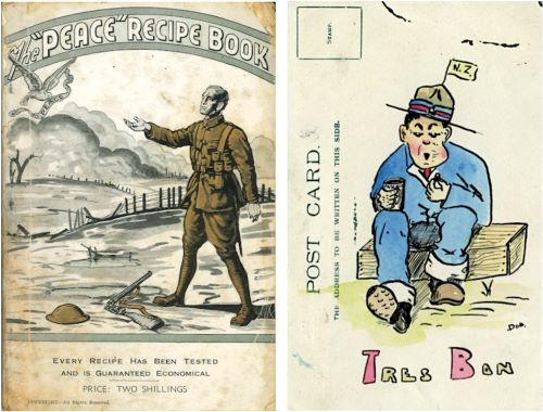 Front cover of Elsie Gertrude Harvey’s The “Peace” Recipe Book (Auckland, ca. 1919)