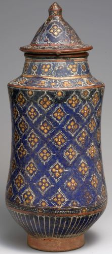 Covered Jar (Albarello), second half 13th–14th century
