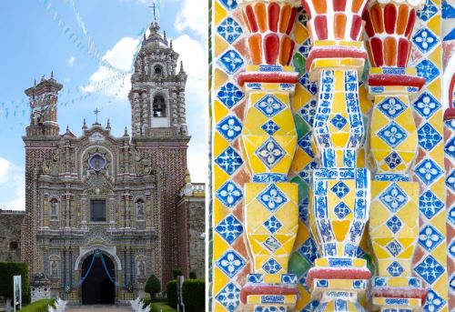 Church of San Francisco de Acatepec, Puebla, 18th century
