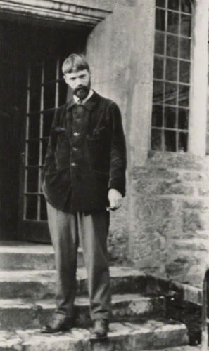 Photograph of D.H. Lawrence by Lady Ottoline Morrell, 29 November 1915