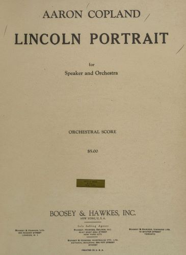 Abraham Lincoln’s Legacy in American Music 13 Abraham Lincoln’s Legacy in American Music
