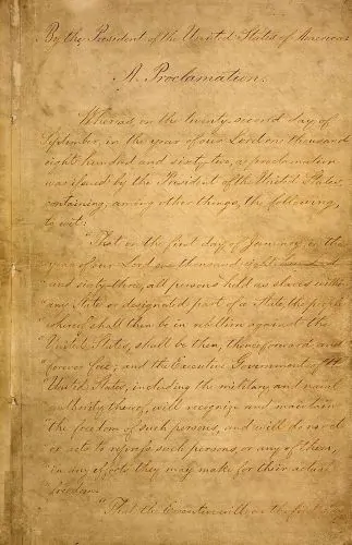 The five-page original document, held in the National Archives Building 