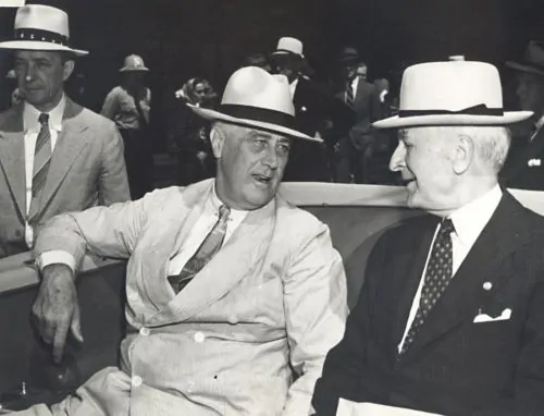 President Franklin Roosevelt and Secretary Cordell Hull