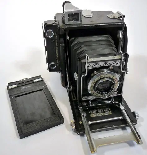 Graflex Speed Graphic format: 2.25''x3.25'' medium format, Miniature Speed Graphic
