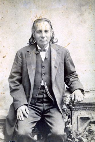 Creek Indian Chief Isparhecher