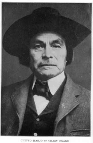 Portrait of Chitto Harjo, c.1900