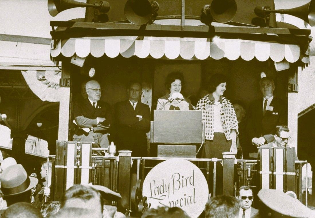 Lady Bird Special: The Whistle-Stop Campaign of First Lady Claudia Johnson