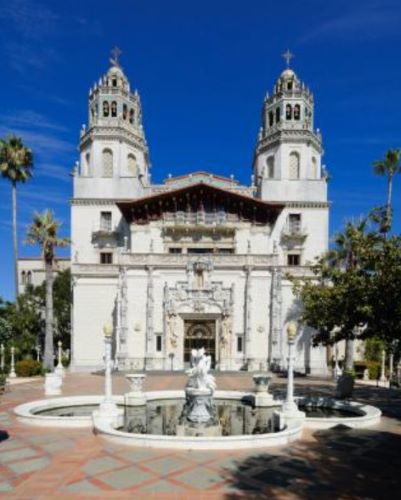 Hearst Castle in San Simeon, California designed by Julia Morgan