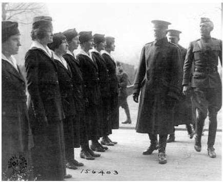 Fighting on Two Fronts: Women's Suffrage and Uncle Sam's 'Hello Girls' of World War I 5 Fighting on Two Fronts: Women's Suffrage and Uncle Sam's 'Hello Girls' of World War I