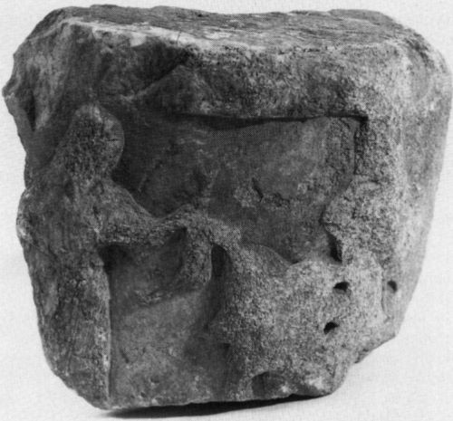 The relief surface of the new fragment of the Siphnian Karyatid’s polos