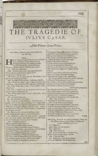 'A Beast without a Heart': Pietas and Pity in Shakespeare's 'Julius Caesar'